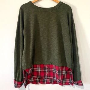 Doe and Rae Pullover Top Medium